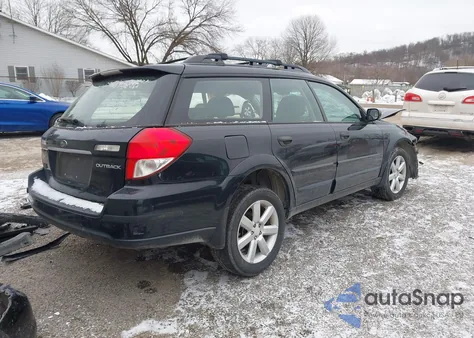 2008 Subaru Outback 2.5I/2.5I L.l. Bean Edition from USA, damaged, VIN 4S4BP61CX87336138